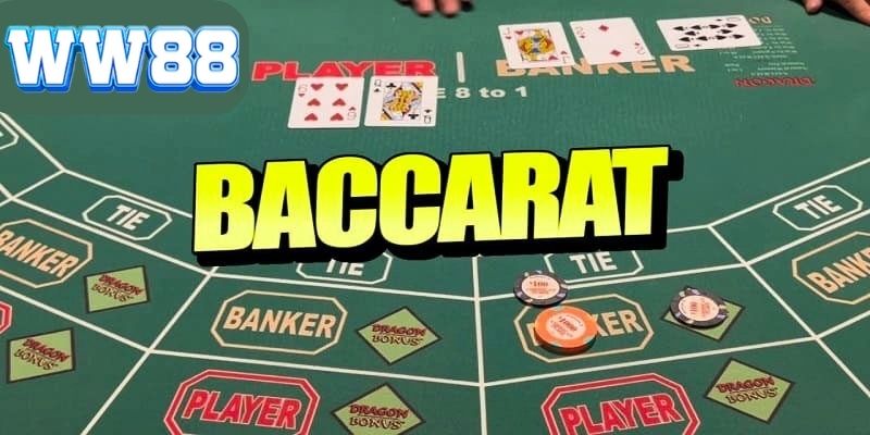 Giao diện Baccarat WW88 đơn giản thân thiện