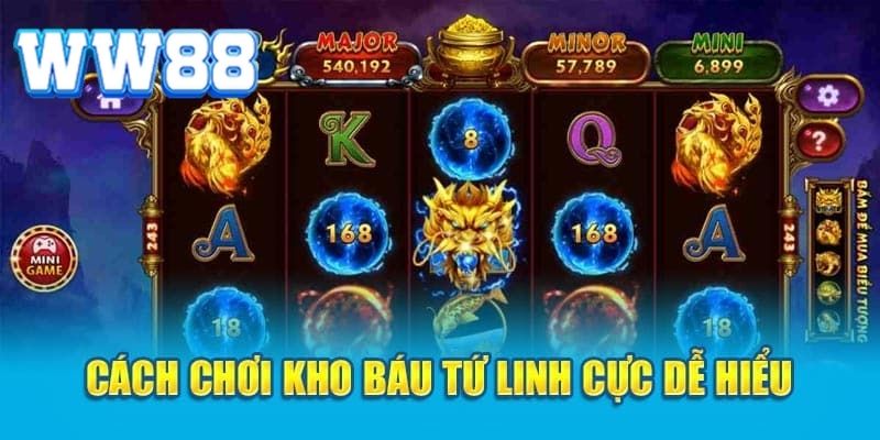 Hướng dẫn tham gia trải nghiệm Kho báu Tứ Linh chi tiết